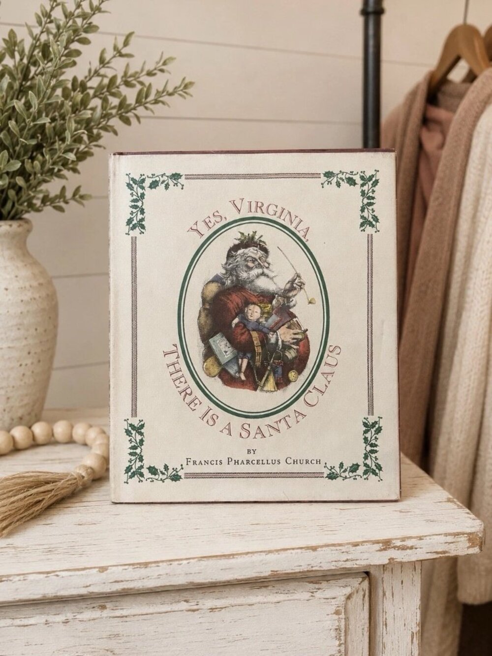 Yes, Virginia, There Is a Santa Claus– 1992 First Edition Hardcover